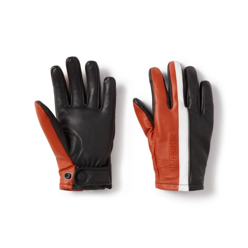 Harley-Davidson Women’s H-D Trenton Leather Riding Gloves