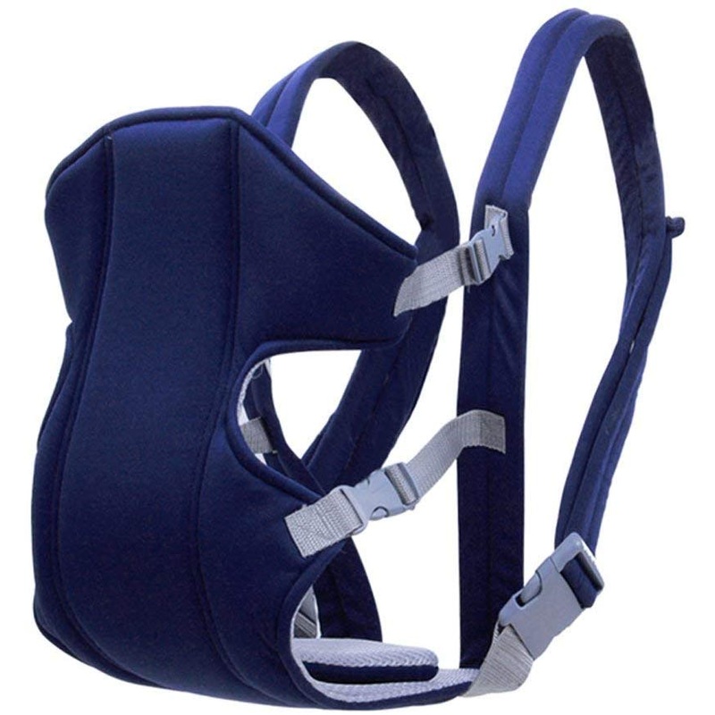 Electomania Baby Carrier Shoulder Belt Sling Backpack Adjustable Ergonomically Designed Baby Carrier (Dark Blue)