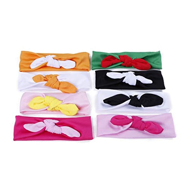 Electomania Baby Girl’s 8-in-1 Hair Bands Set (Random Colour)