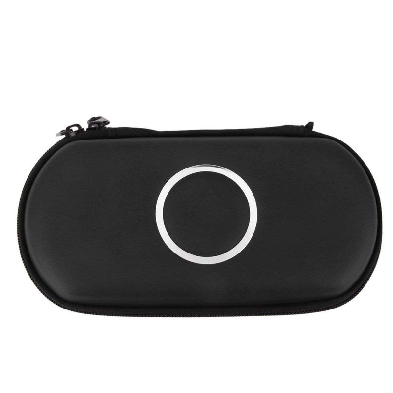Electomania Elastic fixation Carring Case Portable Travel Pouch Cover Zipper Bag Compatible for Sony PSP 1000 2000 3000 Game Console – Black