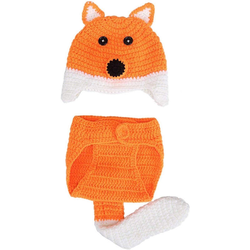 Electomania Handmade Baby Knit Crochet Prop (Multicolour)