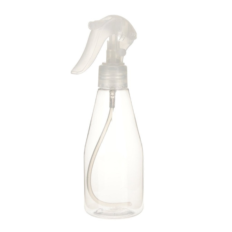 Electomania 200ml Plastic Hairdressing Spray Mist Bottle Plant Flower Water Sprayer (Transparent)