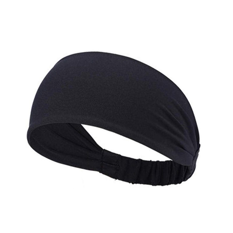 Electomania  Elastic Wicking Non Slip Yoga Sport Athletic Headband/Sweatband (Random Colour)