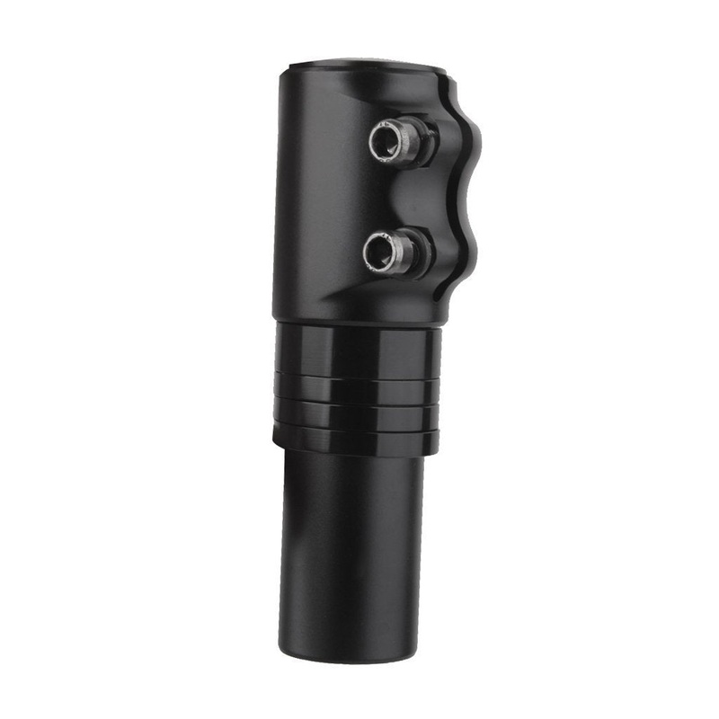 Electomania Mountain Bicycle Cycle Heads Up Stem Riser Adaptor Handlebar (Black)
