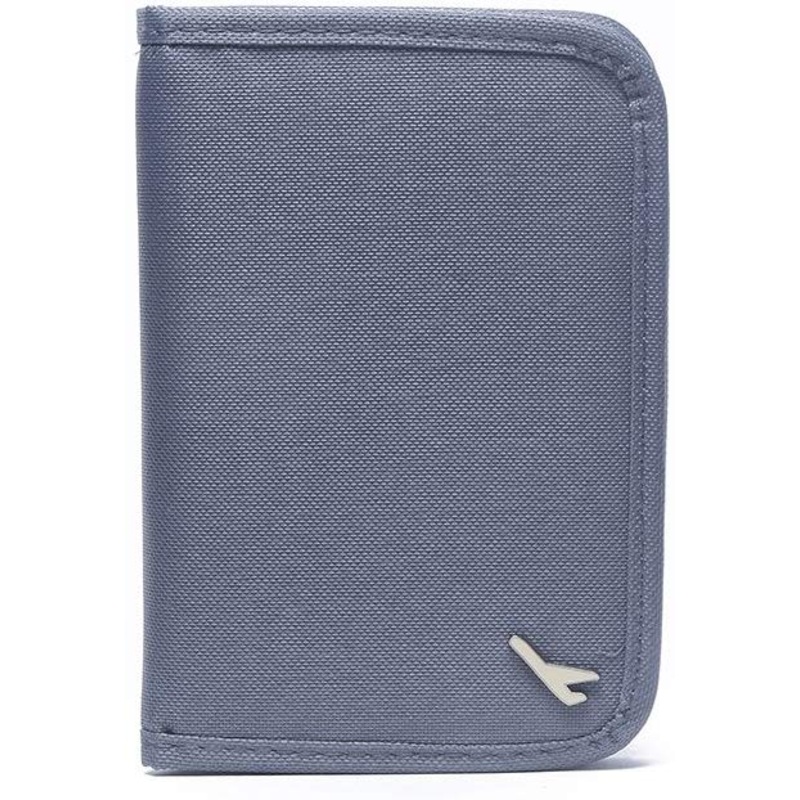 Electomania  Travel Passport Cover Holder Wallet (Grey)