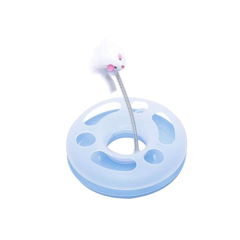 Electomania Catch The Mouse Motion Cat Toy (Blue)