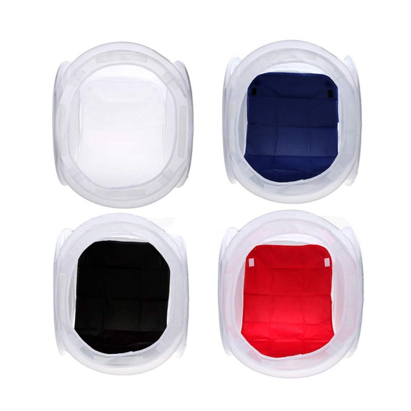Electomania Collapsible Light Ten Studio Soft Box Shooting Tent Softbox Cube Box 60X60X60 cm