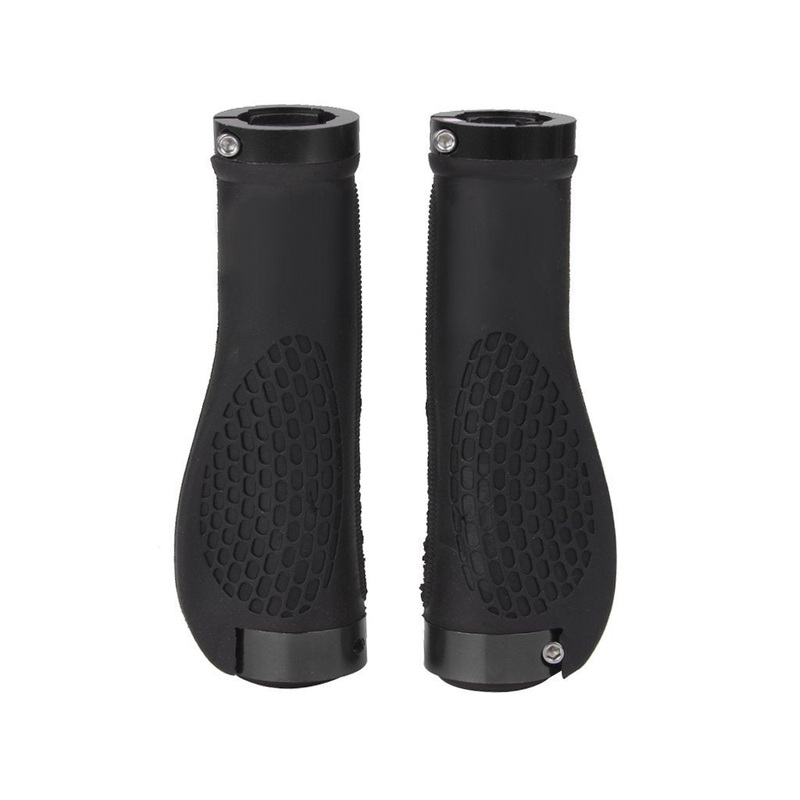 Electomania Cycling Lock-on Handlebar Grips for Bicycle, Bike (Black)