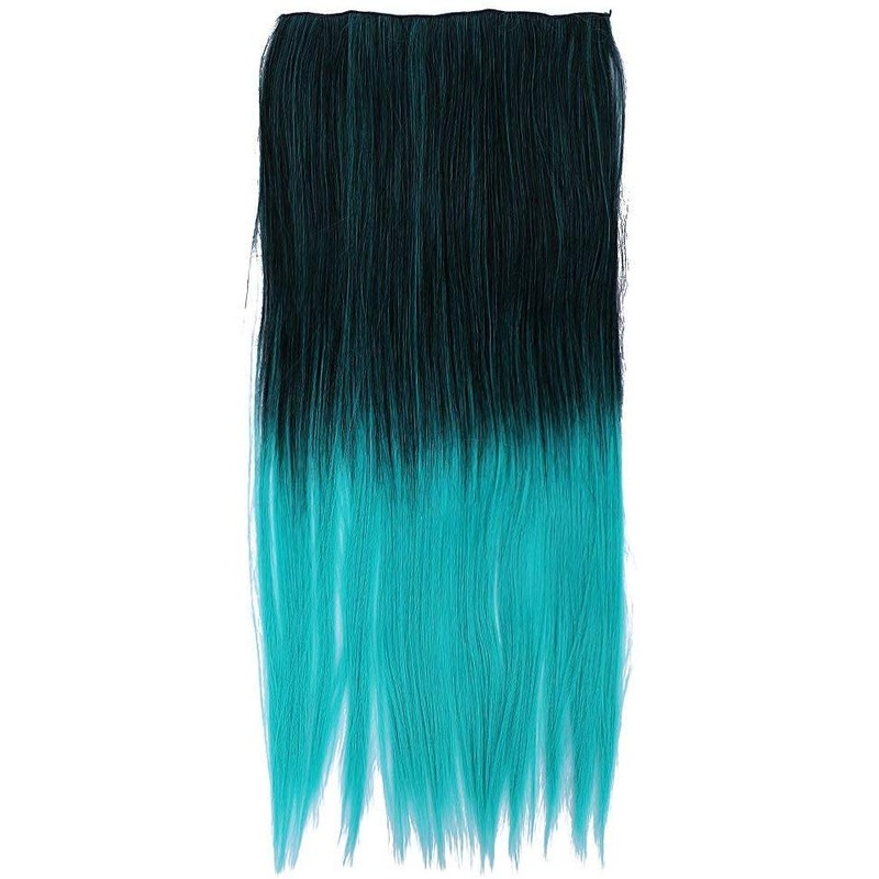 Electomania Gradient Dying Hair Piece Wig Clip Cosplay