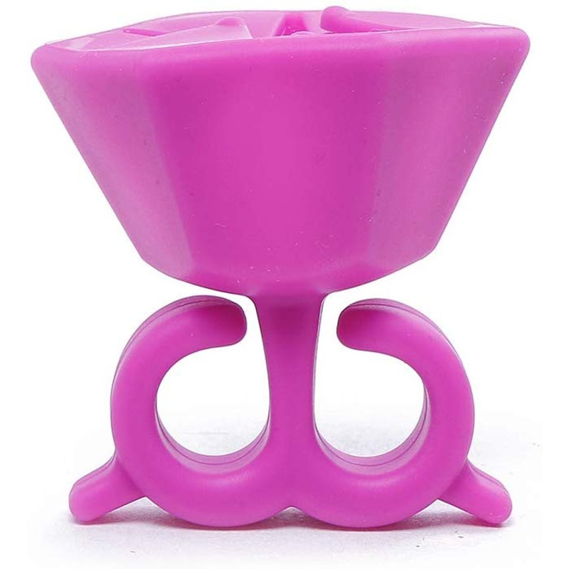 Electomania Nail Silicone Bracket Wearable Nail Polish Bottle Holder