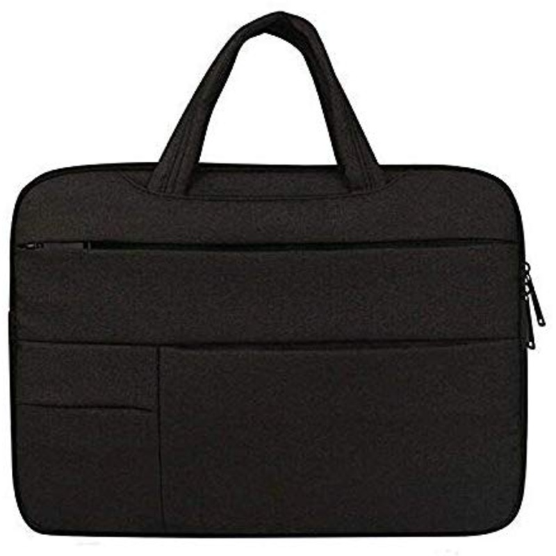 Electomania 15.6 inch Laptop Sleeved Notebook Case Bag (Black, 41x30x2 Cm)