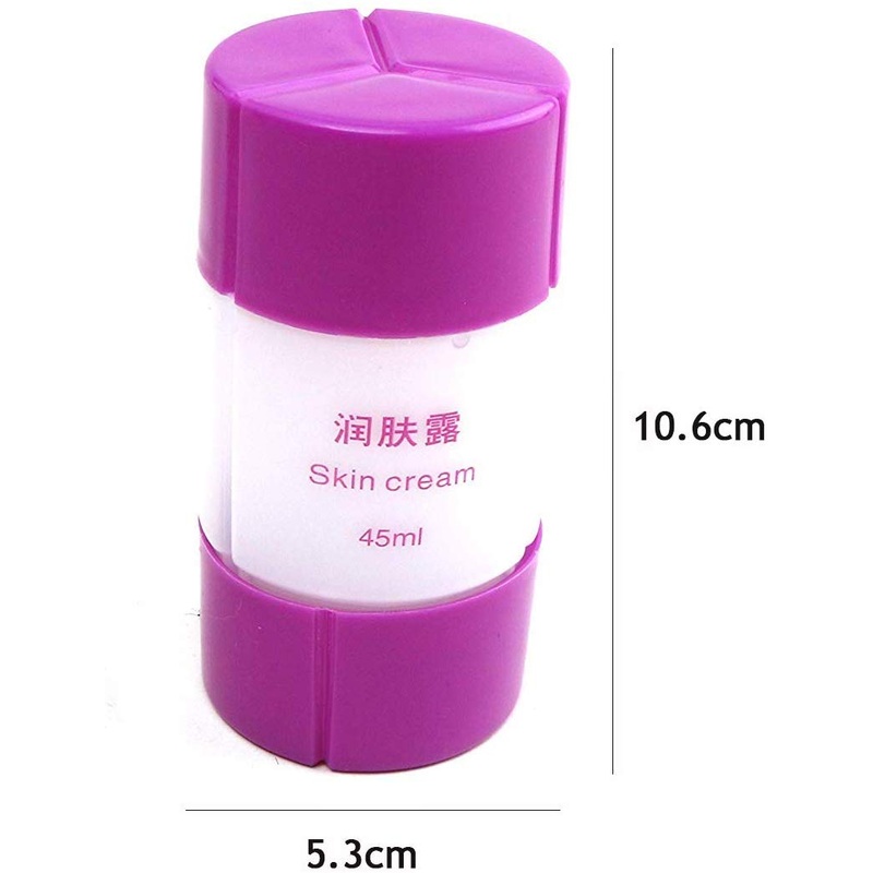 Electomania 3 In 1 Leak Proof Travel Empty Plastic Liquid Triad Bottle For Cosmetic, Toiletries, Shampoo, Lotion, Body Wash (purple)