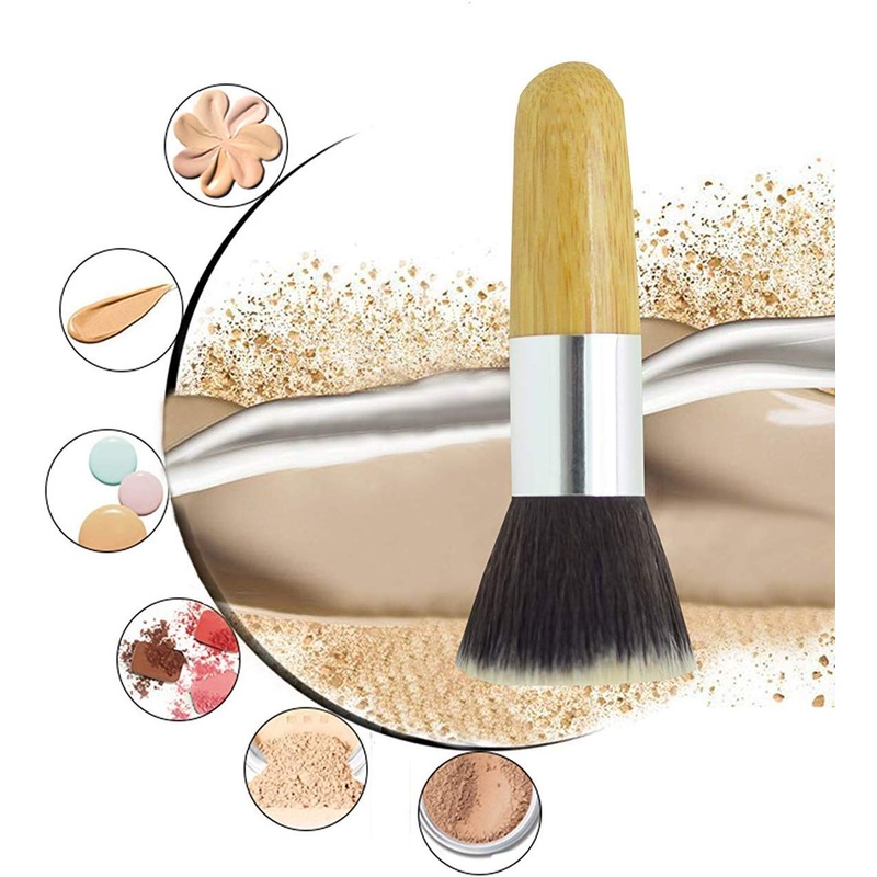 Electomania Bamboo Portable Powder Makeup Brush