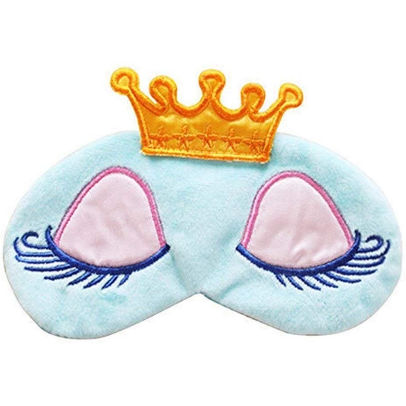 Electomania Cartoon Long Eyelash Sleeping Beauty Crown Sleeping Eye Mask Eyeshad