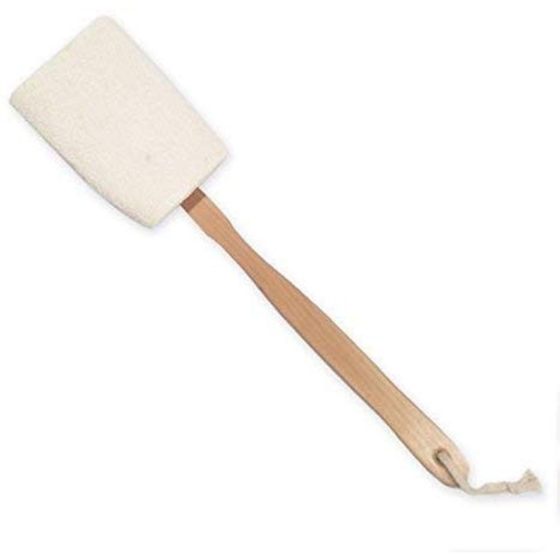 Electomania Curved Wooden Handle for Bathing Tools Men And Women/Bath Brush/Body Care Cleaning Brush