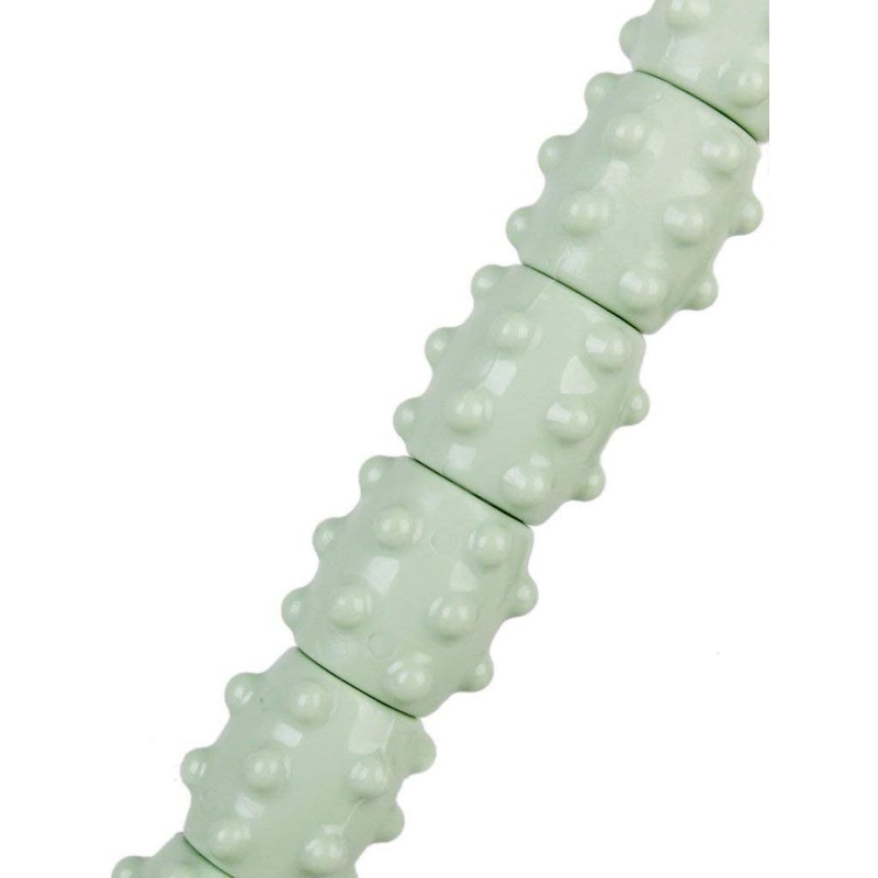 Electomania  Muscle Roller Massage Stick Instant Myofascial Release Pain Relief Trigger Points Leg Sore Cramping Injury Prevention Body Massager (Green)