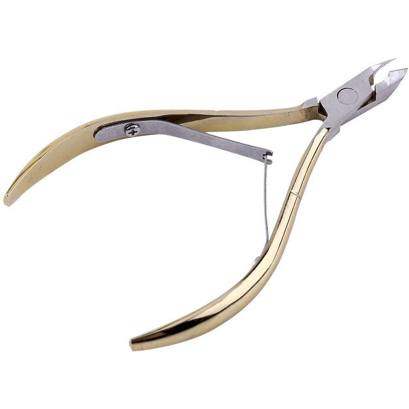 Electomania Nail Art Cuticle Nipper (Gold)