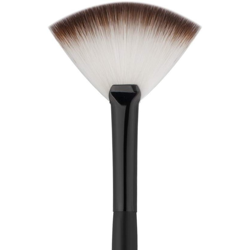 Electomania Small Fan Shape Makeup Brush Cheek Face Powder Foundation Blush Bronzer Brush Cosmetic Tool