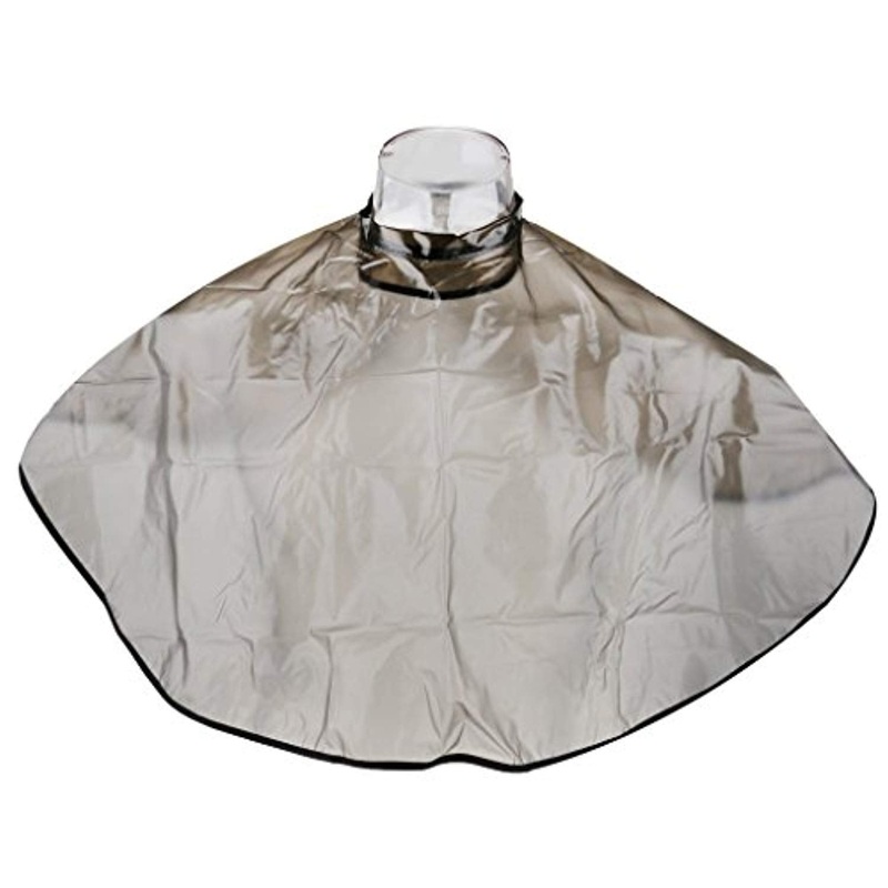 Electomania Hair Dye Cut Collar Cape Professional Hair Salon and DIY Hair Cutting Cape