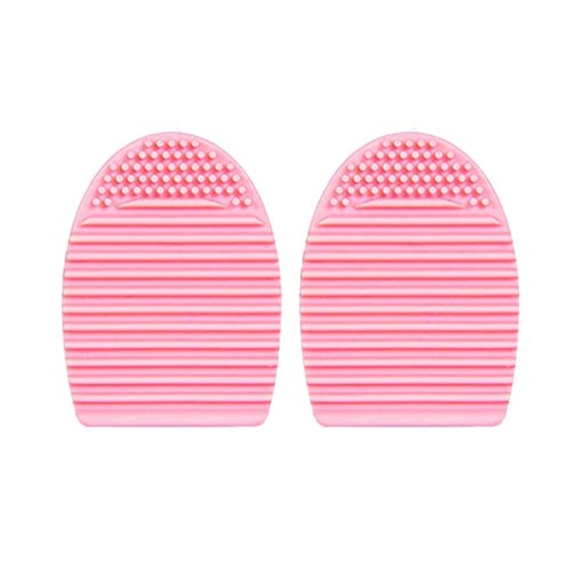Electomania Makeup Brush Cleaner Cleaning Tool 2pcs (Pink)