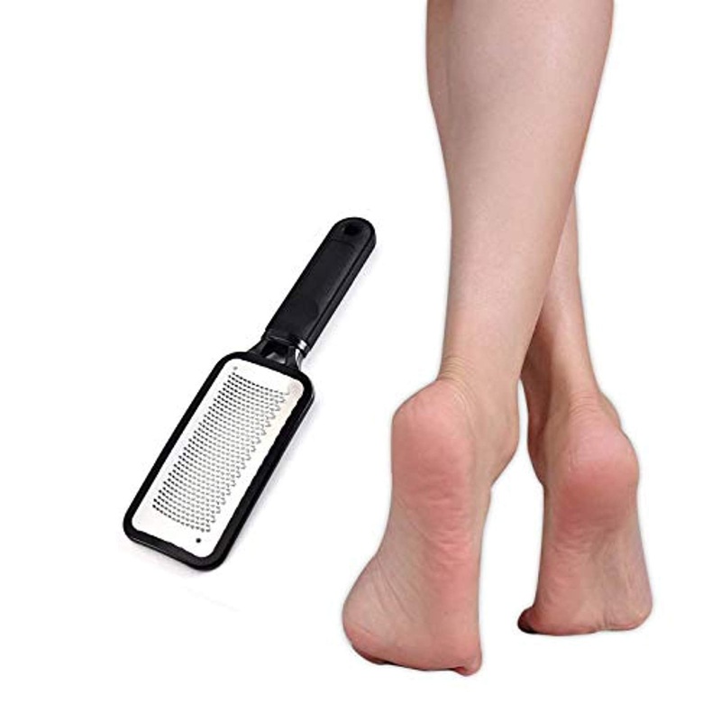 Electomania Metal Colossa Pedicure Rasp Foot File Callus Remover Tool – Black