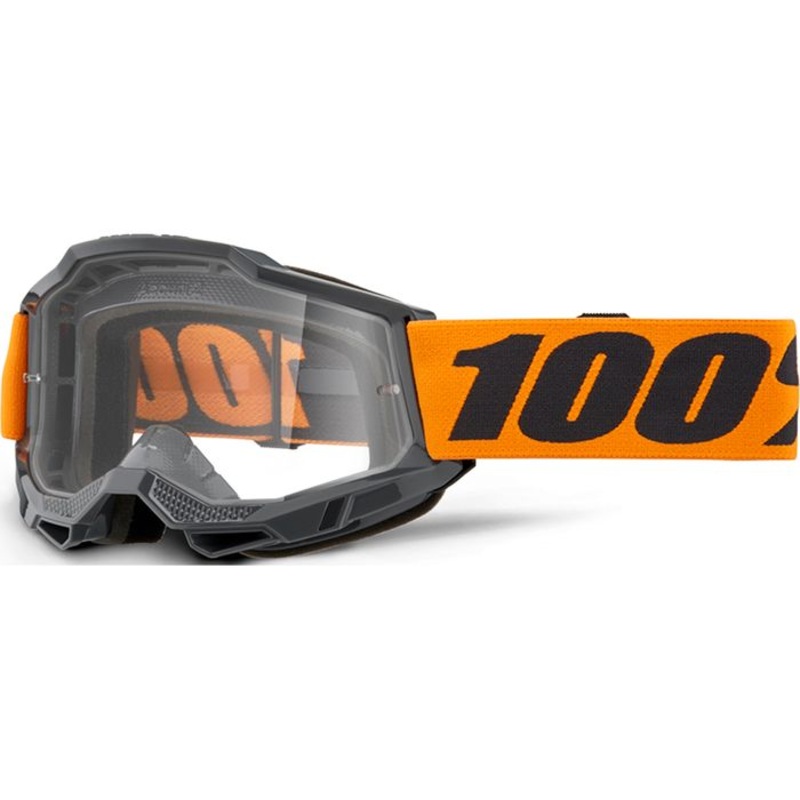 100% ACCURI 2 OTG ORANGE GOGGLE – CLEAR LENS