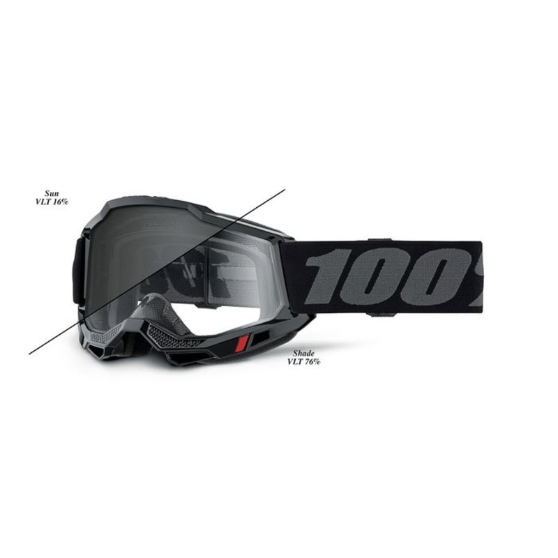 100% ACCURI 2 OTG/UTV/ATV DESERT GOGGLE – BLACK