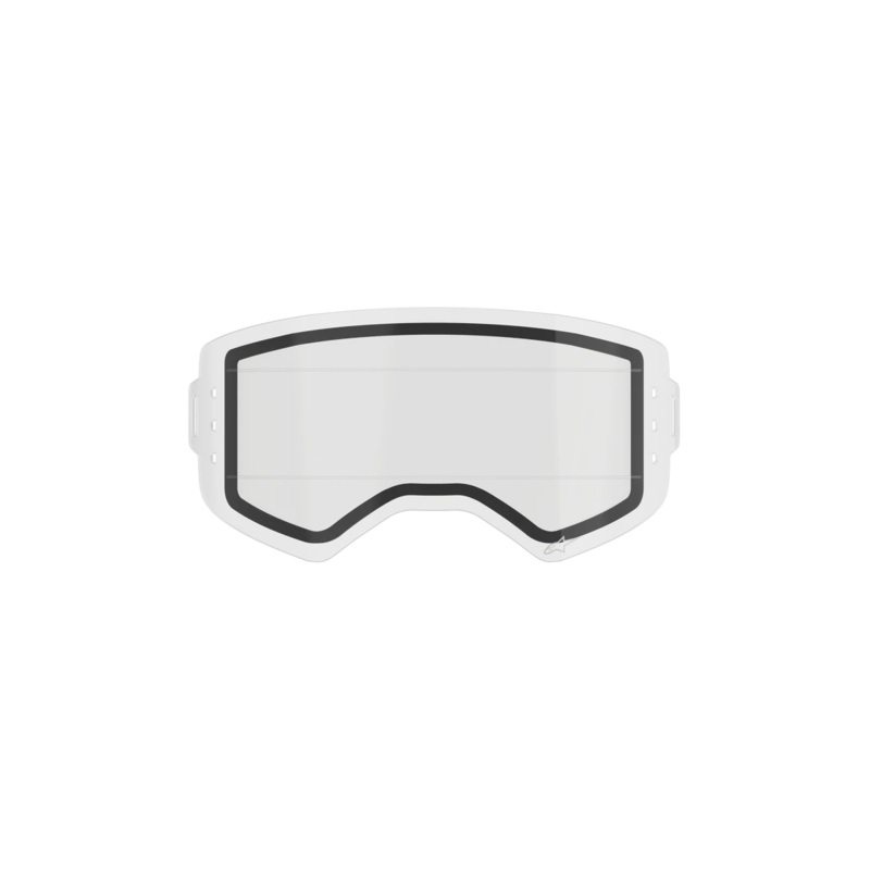 ALPINESTARS SUPERTECH DOUBLE PANE ROLL OFF LENS – CLEAR