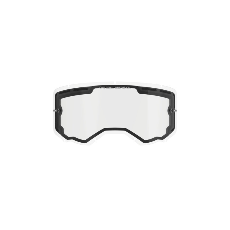 ALPINESTARS VISION 8-5-3 DOUBLE PANE LENS – CLEAR/AFTERBURN