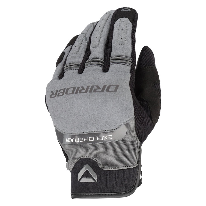 DRIRIDER EXPLORER ADVENTURE GLOVES – BLACK/DARK GREY