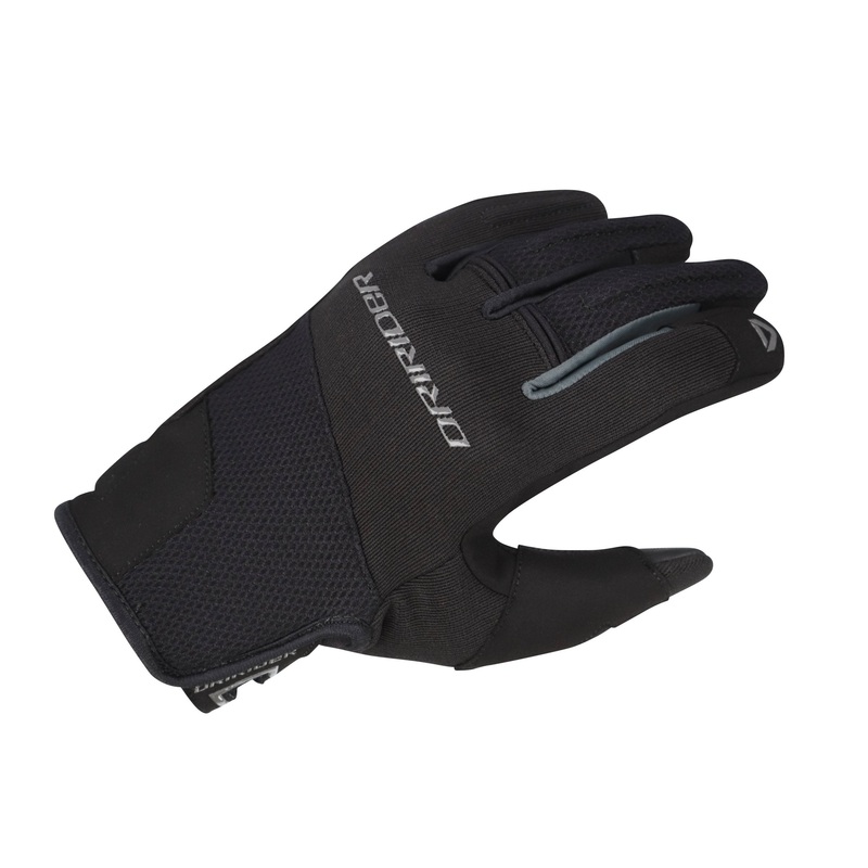 DRIRIDER FLEX GLOVES – BLACK/GREY
