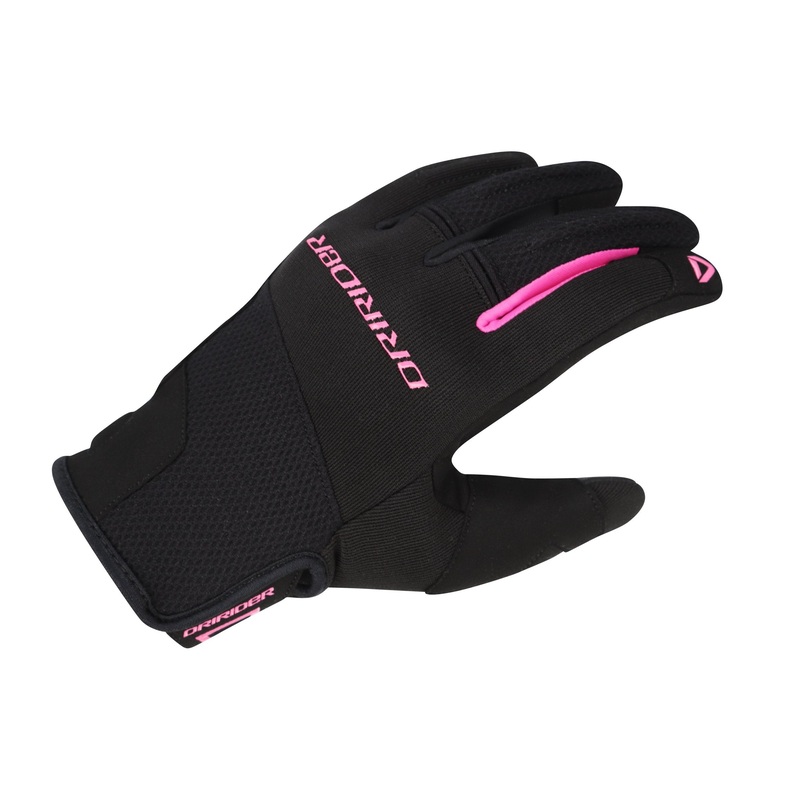 DRIRIDER FLEX LADIES GLOVES – BLACK/PINK