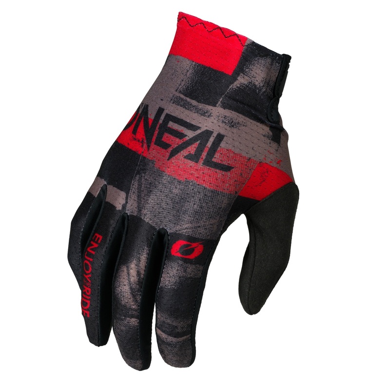 ONEAL MATRIX ROLLER GLOVES – GREY/RED
