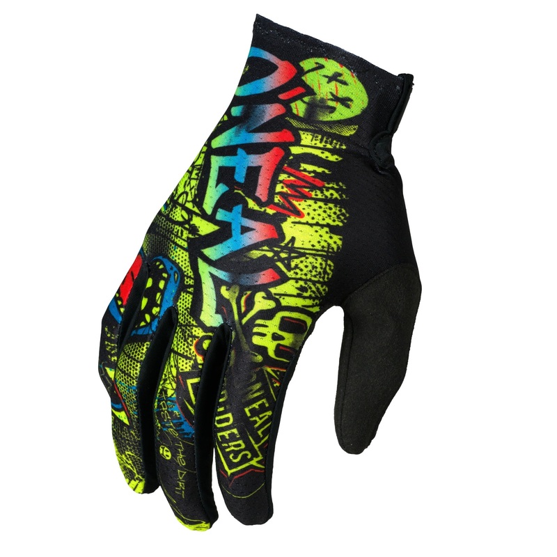 ONEAL YOUTH MATRIX RANCID GLOVES – BLACK/NEON YELLOW