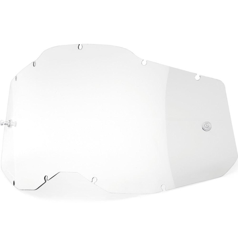 100% ACCURI 2/RACECRAFT 2/STRATA 2 REPLACEMENT LENS – CLEAR/SMOKE
