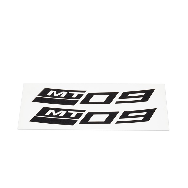 Rear Rim Sticker ‘MT-09’ – Black