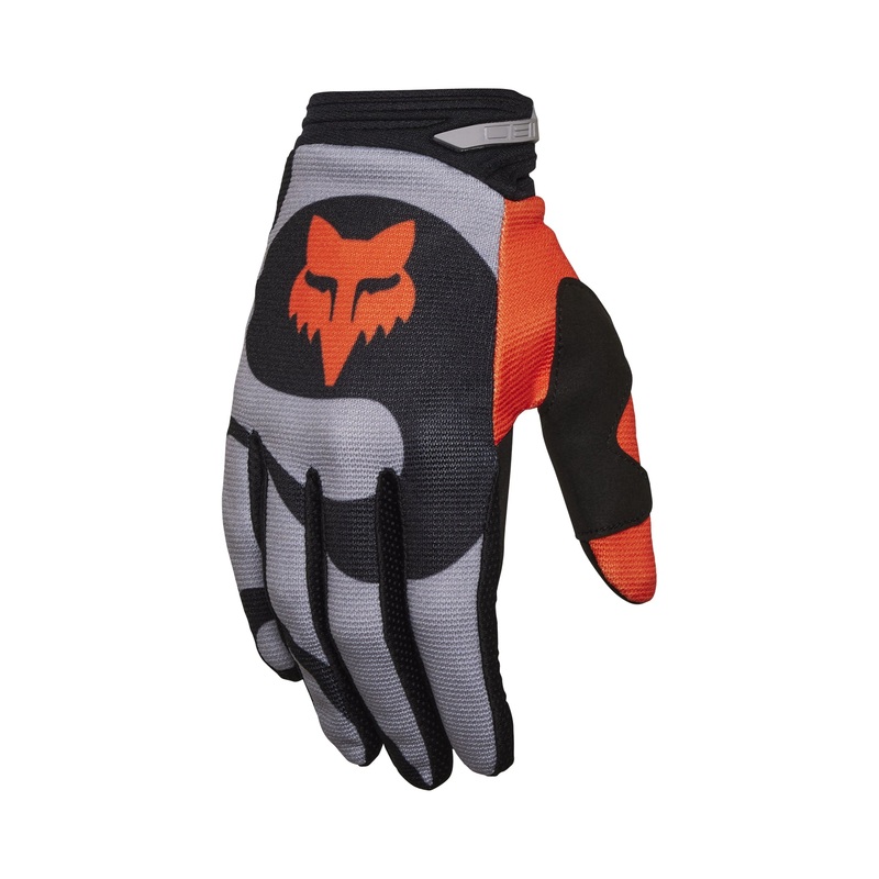 FOX 180 EMOTION GLOVES – STEEL GREY