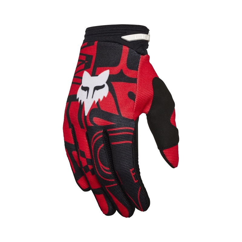 FOX 180 RACE SPEC GLOVES – FLO RED