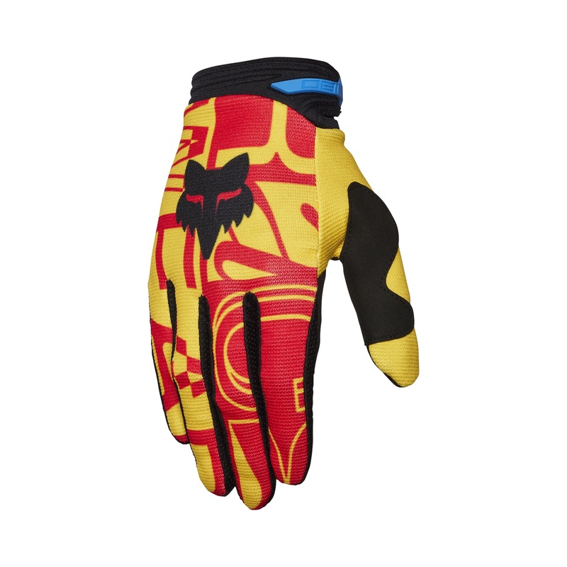 FOX 180 RACE SPEC GLOVES – PL YELLOW