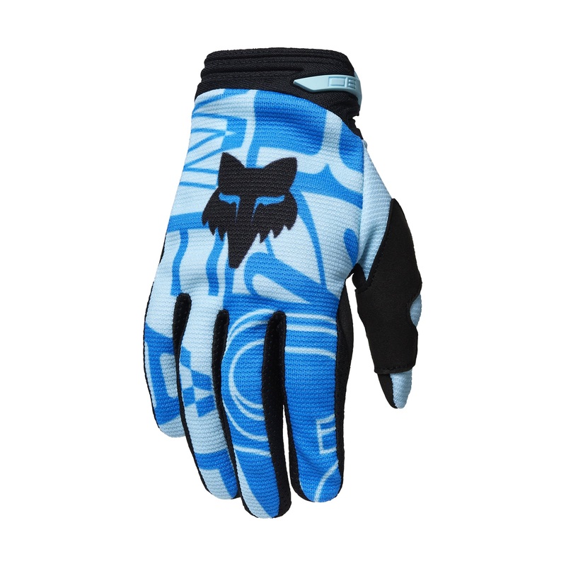 FOX YOUTH GIRLS 180 RACE SPEC GLOVES – LIGHT BLUE