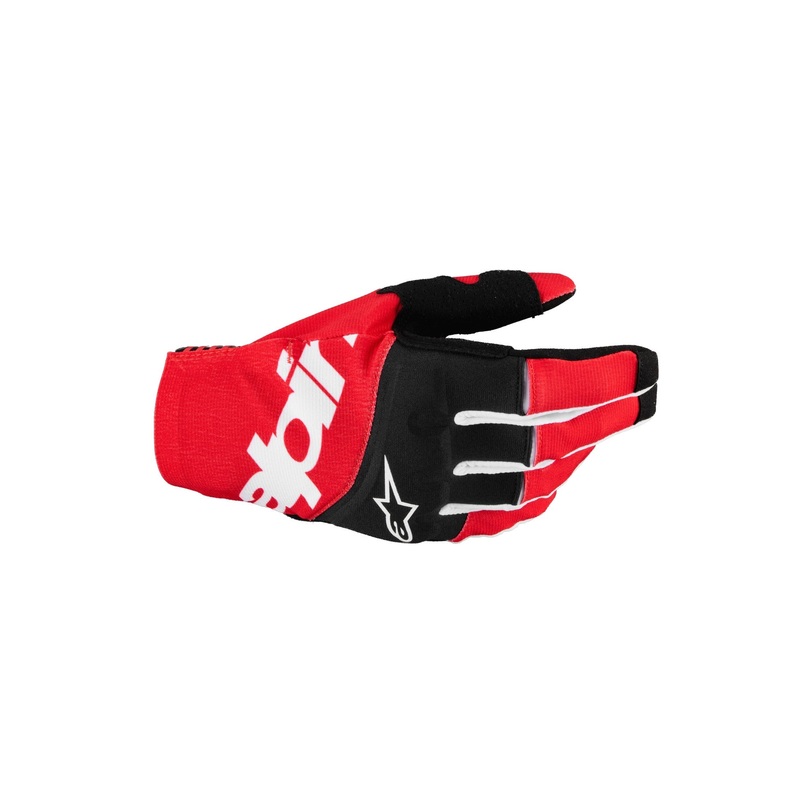 ALPINESTARS TECHSTAR GLOVES – BLACK BRIGHT RED