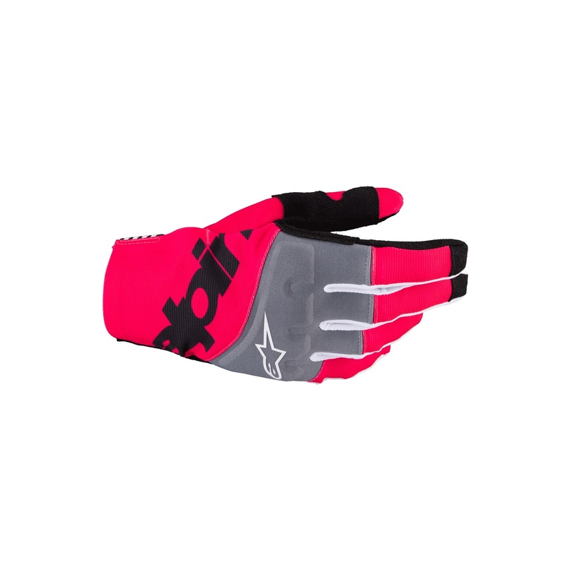 ALPINESTARS TECHSTAR GLOVES – BLACK PINK FLUO