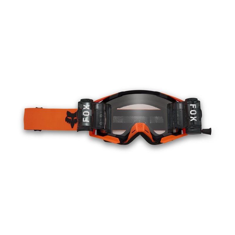 FOX AIRSPACE ROLLOFF GOGGLES – FLO ORANGE