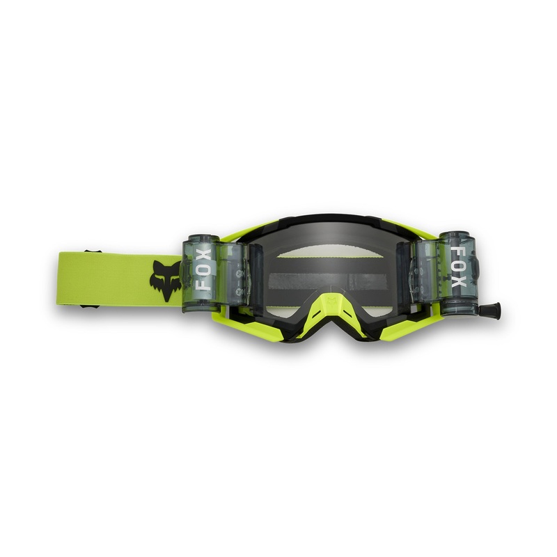 FOX AIRSPACE ROLLOFF GOGGLES – FLO YELLOW