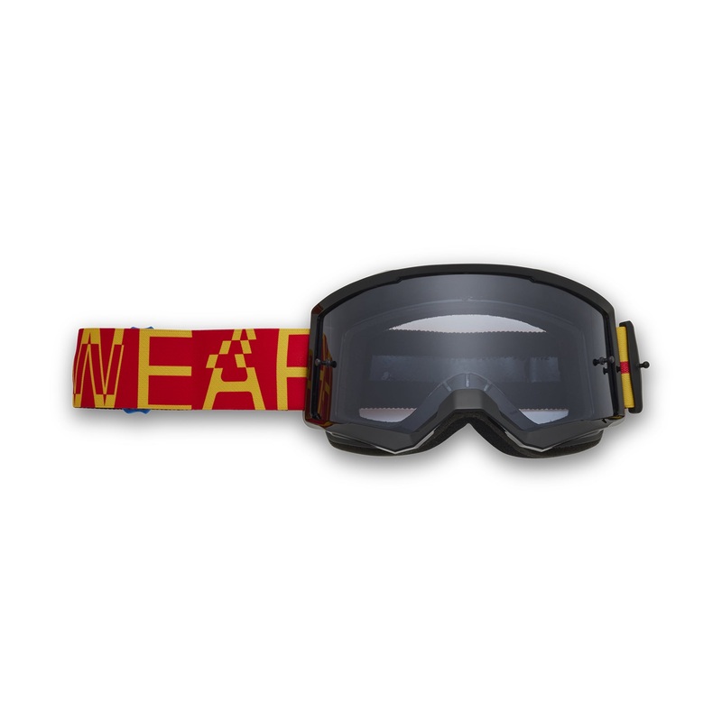 FOX MAIN RACE SPEC GOGGLES – PL YELLOW  (SMOKE)