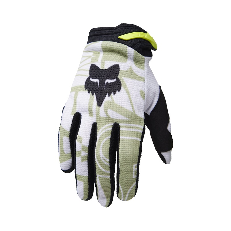 FOX YOUTH 180 RACE SPEC GLOVES – PL GREEN