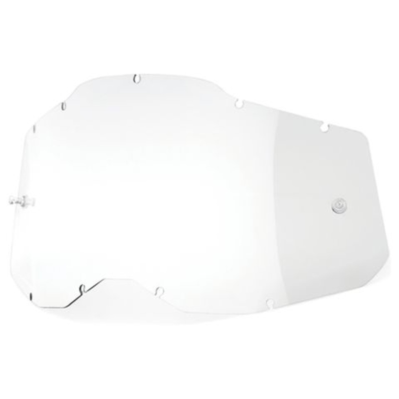100% YOUTH ACCURI 2/RACECRAFT 2/STRATA 2 REPLACEMENT LENS – CLEAR/SMOKE
