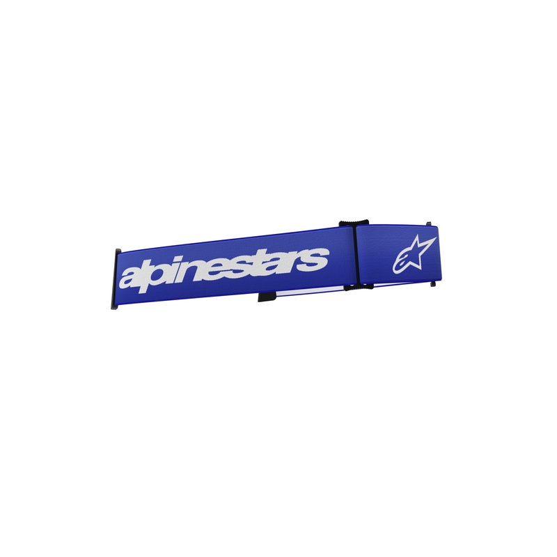 ALPINESTARS SUPERTECH GOGGLE STRAP – BLUE WHITE