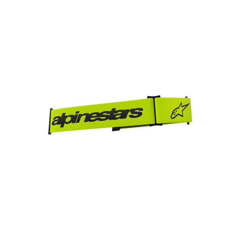 ALPINESTARS SUPERTECH GOGGLE STRAP – FLUO YELLOW BLACK