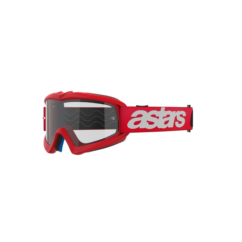 ALPINESTARS VISION YOUTH BLAZE GOGGLES – RED CLEAR